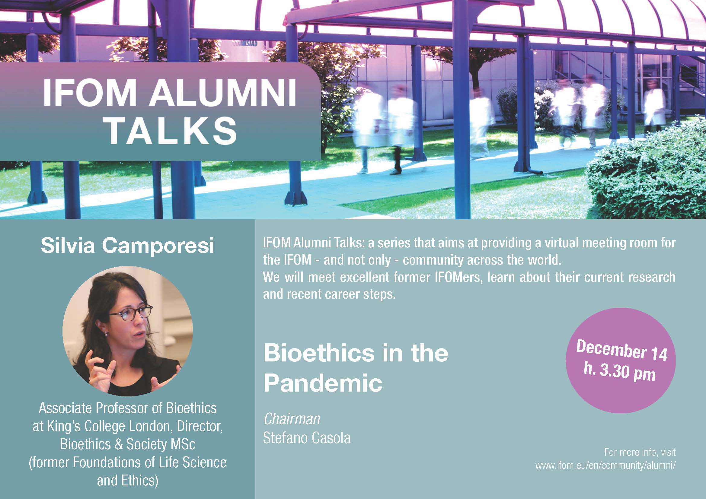 Alumni talks